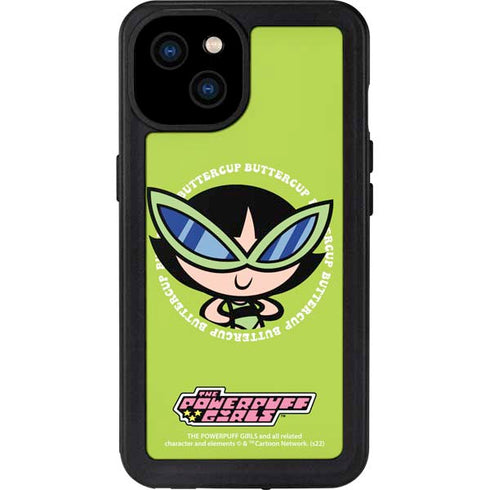 Cartoon Network Powerpuff Girls Buttercup iPhone 15 Plus Waterproof Case